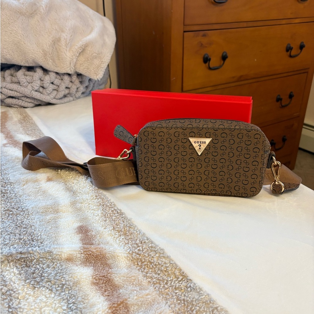 Guess Brown Crossbody Bag